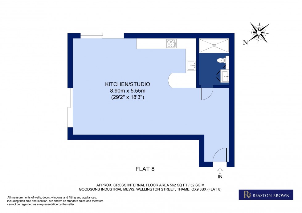 Floorplan for Thame, Oxfordshire